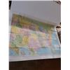 Image 5 : (2) World Maps, Vintage Canadian Calendar ( as is)