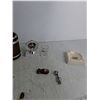 Image 3 : Postcards, Beer Mug, Belt Buckle, Bottle Opener, Vintage Toy Car, Misc