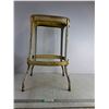 Image 1 : Antique Stool 16"x14"x24" ( as is, cannot ship)