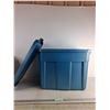 Image 1 : Storage Bin 21"x15"x16" ( cannot ship, as is)