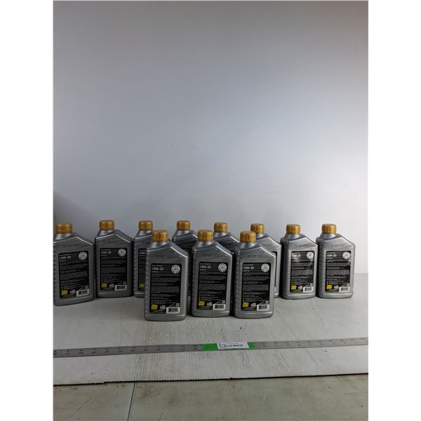 (11) Jugs Full Synthetic SAE 5W-20 Motor Oil ( as is, cannot ship)