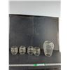 Image 1 : (5) Barn Lantern Globes Up To 7"