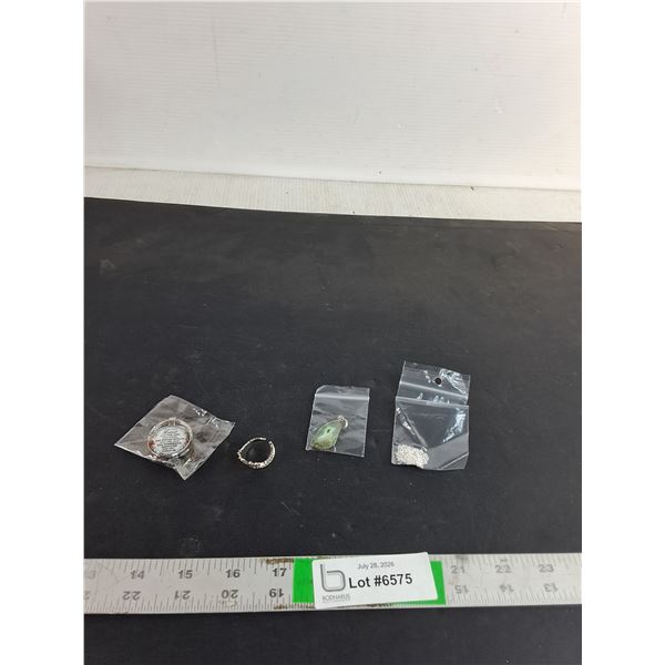 Assorted Pendants, Rings, Chains, Misc