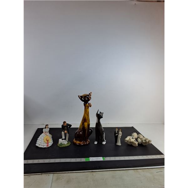 Assorted Mantle Figurines