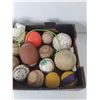 Image 2 : Flat of Sportsballs- Baseball, Tennis, Softball, Misc.