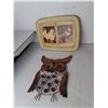 Image 3 : Rooster & Owl Decor, Wall Art 15.75"