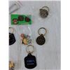 Image 2 : Assorted Keychains, Molson Bottle Opener, Meacham Co-Op, Ford, Cadillac, Shell, CAT, Misc