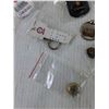 Image 6 : Assorted Keychains, Molson Bottle Opener, Meacham Co-Op, Ford, Cadillac, Shell, CAT, Misc