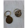 Image 8 : Assorted Keychains, Molson Bottle Opener, Meacham Co-Op, Ford, Cadillac, Shell, CAT, Misc