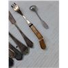 Image 10 : Assorted Vintage Cutlery Utensils, (9) Forks, (6) Spoons, (3) Butter Knives