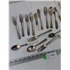 Image 7 : Assorted Vintage Cutlery Utensils, (9) Forks, (6) Spoons, (3) Butter Knives