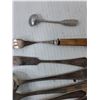 Image 9 : Assorted Vintage Cutlery Utensils, (9) Forks, (6) Spoons, (3) Butter Knives