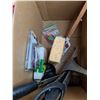Image 10 : Assorted Kitchenware, Cookbooks, Onion Mask, BC Grilling Planks, Ice Trays, Spatula, Misc