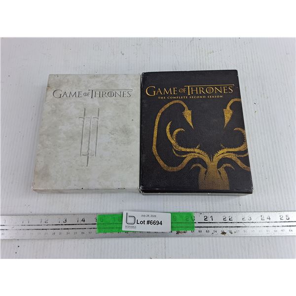 Game of Thrones DVD Collection - Season 2 & 3