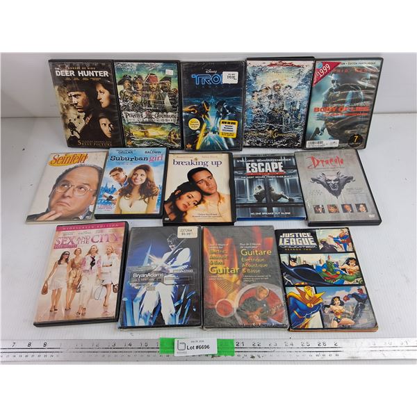 Assorted DVDs - Suburban Girl, Body of Lies, The Deer Hunter, Misc