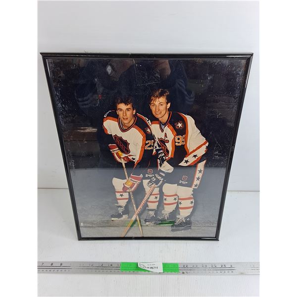 Framed Wayne Gretzky NHL Poster 20" x 16"