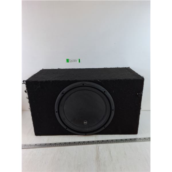 W3 JL Audio Speakers Untested