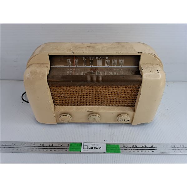 RCA Victor Standard Radio - As Is