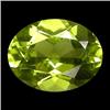 Image 1 : 1.28C VVS Oval Cut Lemon Yellow Peridot  Appraisal Estimate $768 GEM-17430)