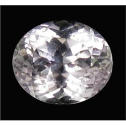 6.01ct Natural Top Flawless Best Sweet Pink Kunzite Oval  GEM-17879C)