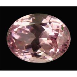 9ct Flawless Oval Cut Natural Pink Kunzite From Afghan Appraisal Estimate $3600 GEM-17852)