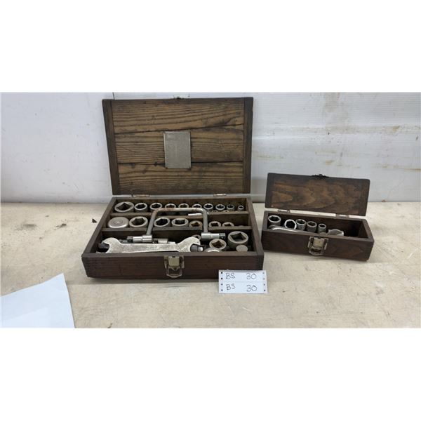 Walden and Worchester Socket Sets, Qty 2