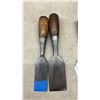 Image 4 : Eight Stanley No. 40 Everlasting Chisels, 1/4" to 2"