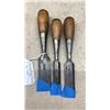 Image 5 : Eight Stanley No. 40 Everlasting Chisels, 1/4" to 2"
