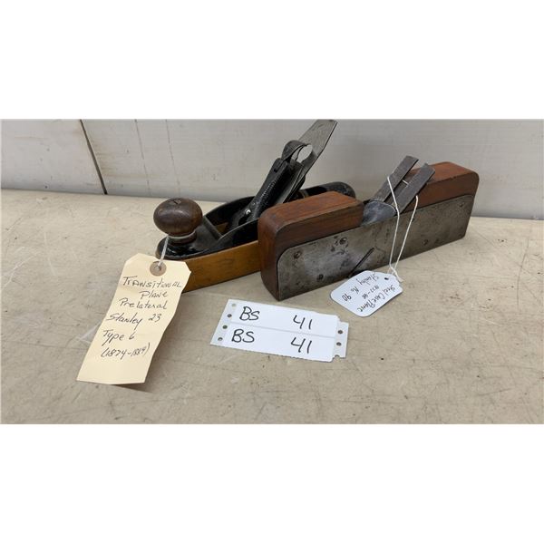 Wooden Planes (Steel Case Plane 1877-88 Stanley No.
