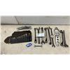 Image 1 : Ford/Fordson Wrenches, 1960s Gray Canada Wrench Set, and Gray Ignition Wrench Pouch and More