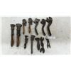 Image 1 : 12 Assorted Antique Steel Tools Including Gray, McKinnon, Coes, and Alligator