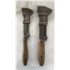 Image 7 : 12 Assorted Antique Steel Tools Including Gray, McKinnon, Coes, and Alligator