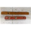 Image 9 : Stanley Levels No. 30, 9 Type 6, 237-24 Metal, Handyma H129-24 Canada, Defiance No. 1295-18, No.
