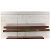 Image 3 : Stanley Levels, Cherry Level No. 324-24, Early Stanley Rule and Level Brass Bound 28", No.
