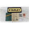 Image 1 : Stanley Sign 18 1/2 x 7 1/2", 1912 Stanley Price Guide, Stanley 1929 Catalogue, and Bedrock Price