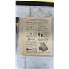 Image 5 : Stanley Sign 18 1/2 x 7 1/2", 1912 Stanley Price Guide, Stanley 1929 Catalogue, and Bedrock Price