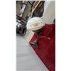 Image 6 : Two Vintage Opalescent Glass Ceiling Light Fixtures with Metal Fittings and More