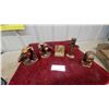Image 1 : Pair of Bronze-Tone Horse Head Bookends, Native American Banks and More