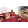 Image 4 : Pair of Bronze-Tone Horse Head Bookends, Native American Banks and More