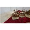 Image 3 : Brass Ship Bookends Bank, Mermaid Figurine, Copper Architectural Model, and More