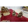 Image 5 : Brass Ship Bookends Bank, Mermaid Figurine, Copper Architectural Model, and More