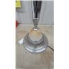 Image 7 : Art Deco Airplane Smoker's Floor Stand with Alabaster Accent and Chrome Finish, Circa 1930s