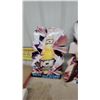 Image 3 : Budweiser Ice Draft Cold Filtered 1990s Metal signSet of Two biggest20 x 33"