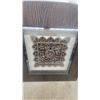 Image 3 : Pair of Framed Hand-Carved Wooden Floral Medallion Shadow Box Wall Art Pieces 24 x 24"