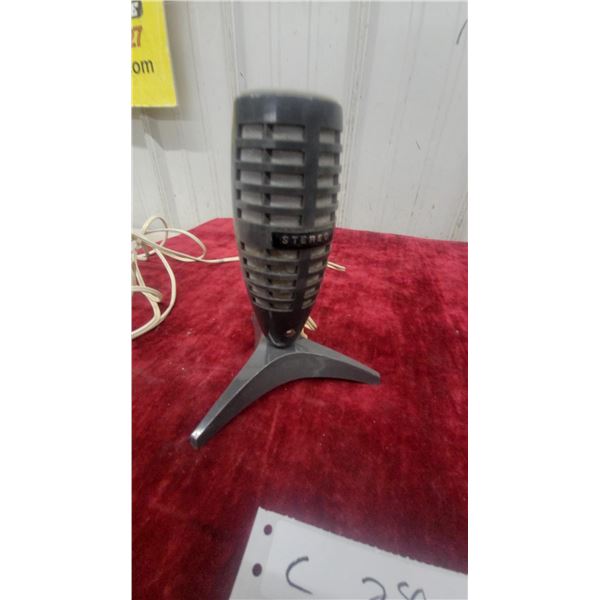 Philips EL 3784/01 Stereo Microphone with Integrated Three-Leg Stand, Made in Holland