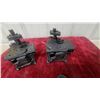 Image 2 : Two Miniature Cast Iron Toy Stoves with Pots, Pans, Utensils, and More