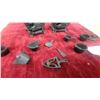 Image 5 : Two Miniature Cast Iron Toy Stoves with Pots, Pans, Utensils, and More