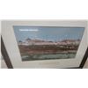 Image 2 : Framed Picture of Upper Fort Garry, Demolished 1881 14 x 19"