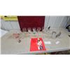 Image 1 : Collection of Vintage Coca-Cola Collectible Glassware 17x