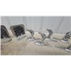Image 3 : Silver-Tone Metal Book Ends Dish, Pewter-Lidded and More